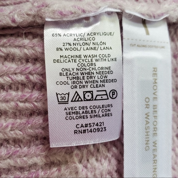 Ann Taylor Loft RIBBED TRIM OPEN CARDIGAN - Picture 3 of 6